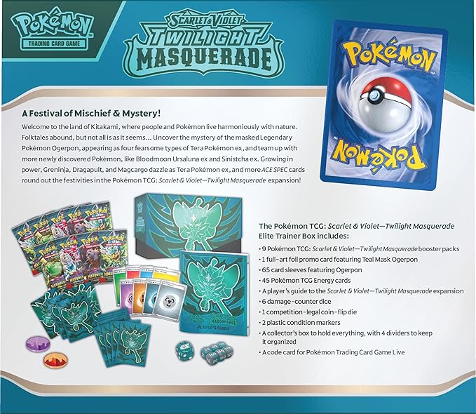 Pokémon - Twilight Masquerade Elite Trainer Box