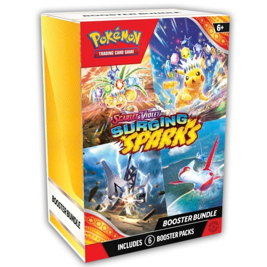 Pokmon TCG - Surging Sparks Booster Bundle Pokemon Hero Pokmon TCG - Surging Sparks Booster Bundle Pokemon Hero