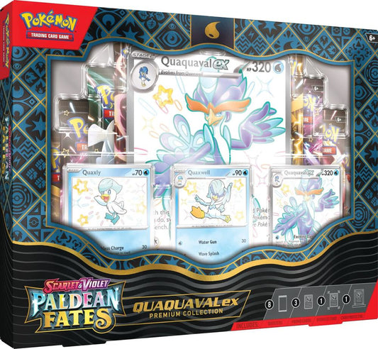 Pokémon - Paldean Fates Quaquaval EX Premium Collection